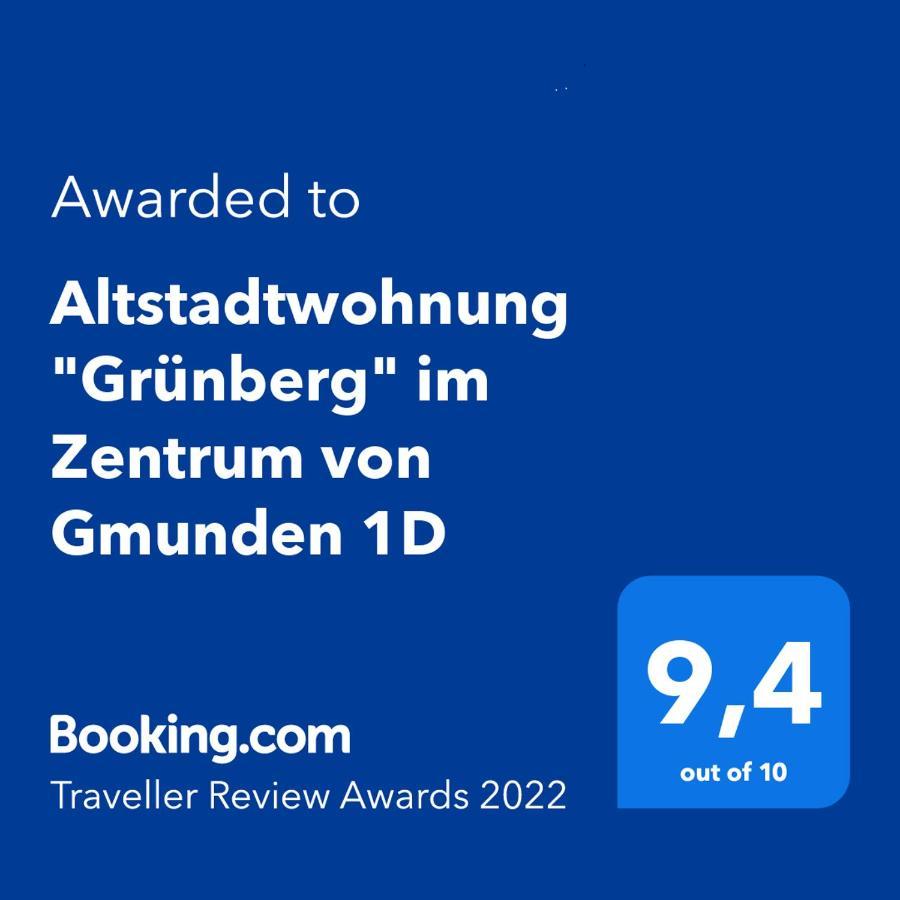 Altstadtwohnungen "Grunberg 1D" & "Gmunden 3D Mit Seeblick" Im Zentrum Von Gmunden Buitenkant foto